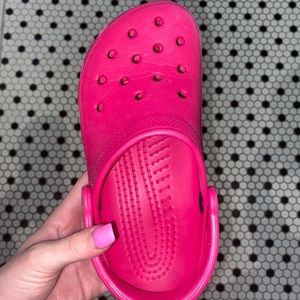 ⭐️HOT PINK CROCS⭐️